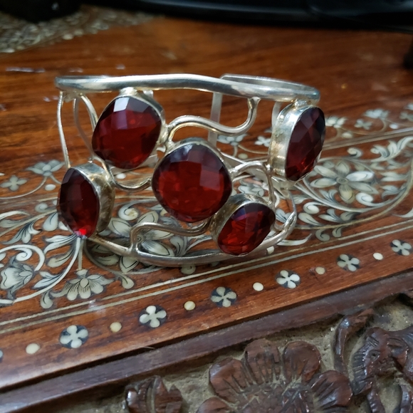 Artisan 925 pomegranate bracelet - Picture 7 of 11